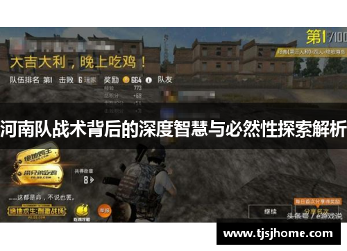 河南队战术背后的深度智慧与必然性探索解析